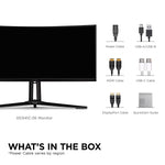 ViewSonic 34" Curved 200Hz LED Gaming Monitor, Black (XG341C-2K)
