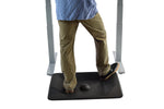 Uncaged Ergonomics Active Standing Anti-Fatigue Floor Mat, 34"L x 20"W, Black (ASM-B)