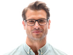 SAV Flex 3 +1.25 Reading Glasses, Smoke (E5042)