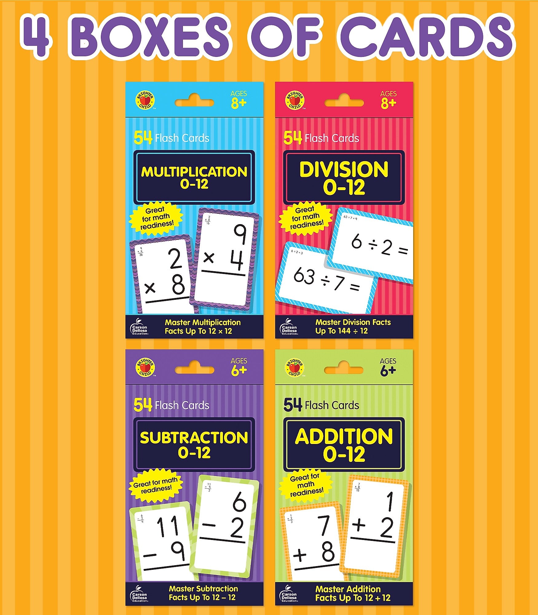 Carson-Dellosa Special Sets - Flash Cards, Multicolor (145173)