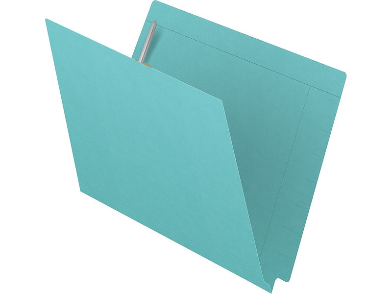 Medical Arts Press Kardex Match Reinforced End Tab File Folder, Straight Cut, Letter Size, Light Blue, 50/Box (S-09484-LBL)