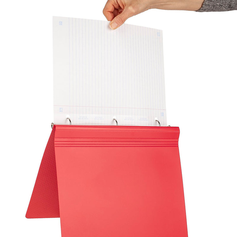Five Star Reinforced Wide Ruled Filler Paper, 8" x 10.5", 3-Hole Punched, 80 Sheets/Pack (150002/150034)