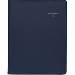 2026 AT-A-GLANCE 9" x 11" Calendar Year/Monthly Planner, Faux Leather Cover, Navy (70-260-20-26)