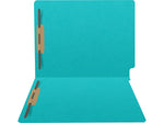 Medical Arts Press Heavy-Duty End Tab File Folder, Straight Cut, Letter Size, Light Blue, 40/Box (S-09459-LBL)