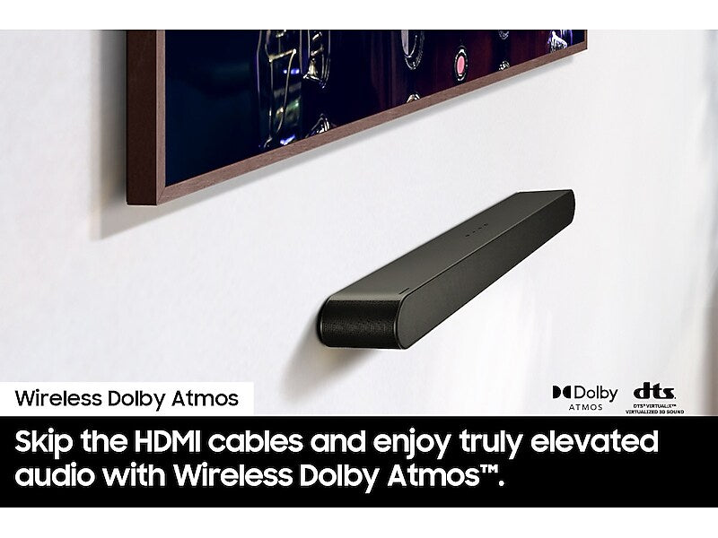 Samsung S-Series Soundbar Speaker, Black (HW-S60D/ZA)