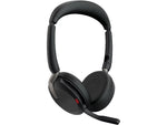 jabra Evolve2 65 Flex USB-A Bluetooth Stereo Phone & Computer Headset, Unified Communcations Certified (2669998998901)