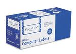 Avery Computer Labels, Dot Matrix Labels and Pin-Feed Labels, 1-7/16" x 3-1/2", White, 5,000 Labels/Pack (4060)