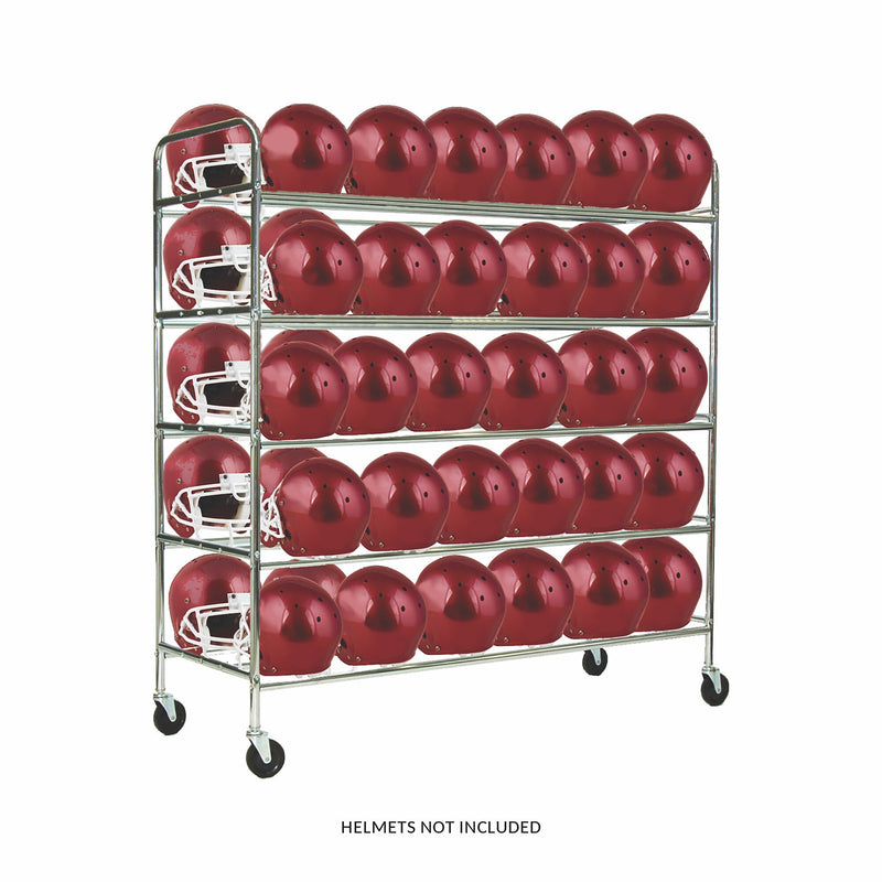 Champion Sports 60 Helmet Football Cart