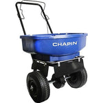 Chapin 80 Lb. Capacity Rock Salt & Ice Melt Spreader - With Baffles, Gate & Rain Cover (81008A)