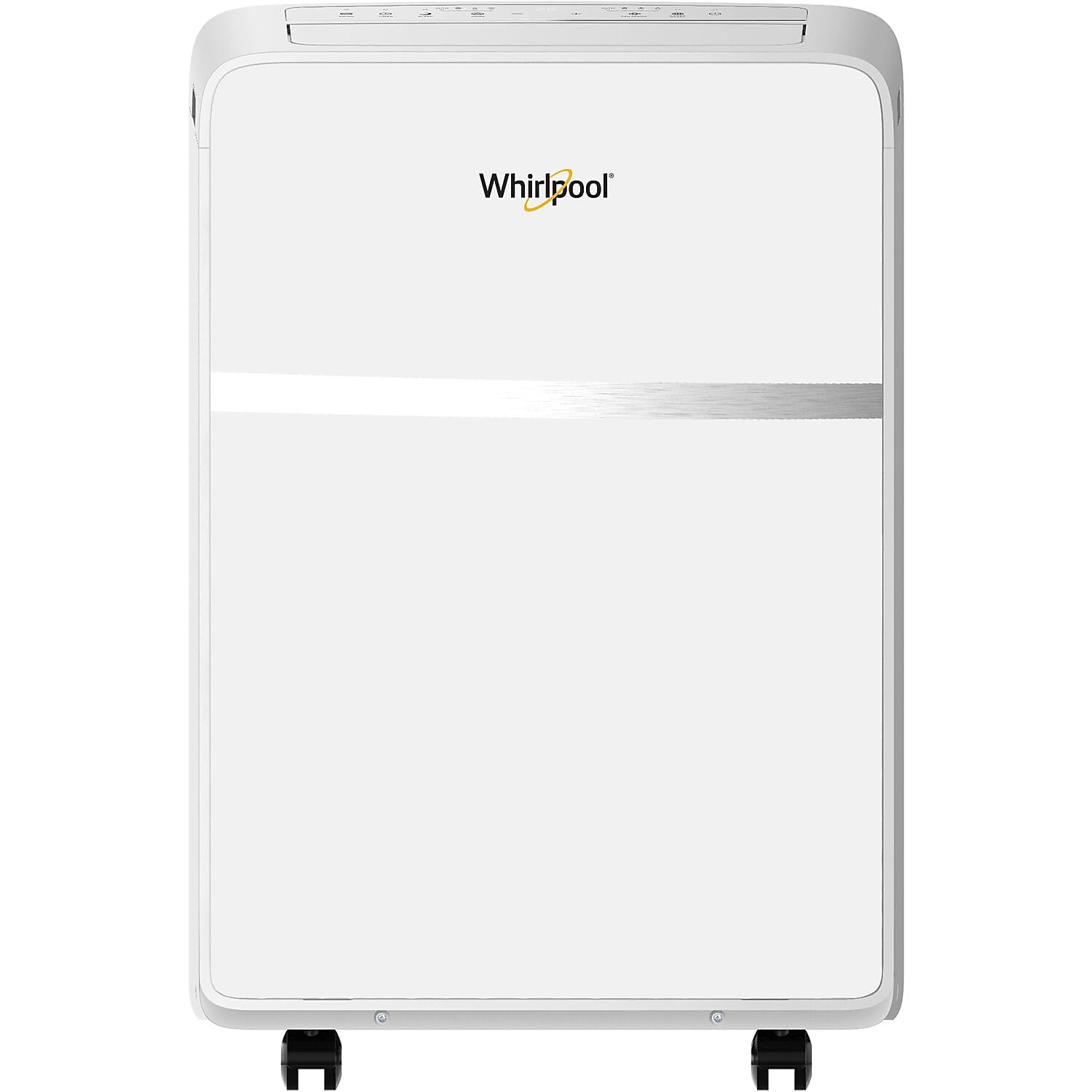 Whirlpool 115-Volt 8000 BTU (5500 BTU DOE) Portable Air Conditioner with Remote, White (WHAP081BWC)