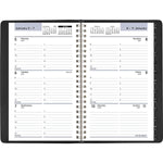 2026 AT-A-GLANCE DayMinder 5" x 8" Weekly Appointment Book, Faux Leather Cover, Black (G210-00-26)