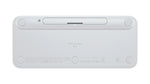 Logitech POP Icon Keys Wireless Keyboard, Off White/Orange (920-012935)