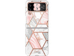 i-Blason Cosmo Marble Pink Snap Case for Samsung Galaxy Z Flip4 (Galaxy2022-ZFlip4-5G-Cosmo-Marble)