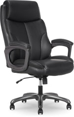 Thomasville Danvers Ergonomic Polyurethane Big & Tall Chair, 400 lb. Capacity, Black (52403-BLK)