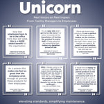 Unicorn Regular Cotton Maxi Pads with Wings, 40 Pads/Cartridge, 6 Cartridges/Pack (TOP-08197)