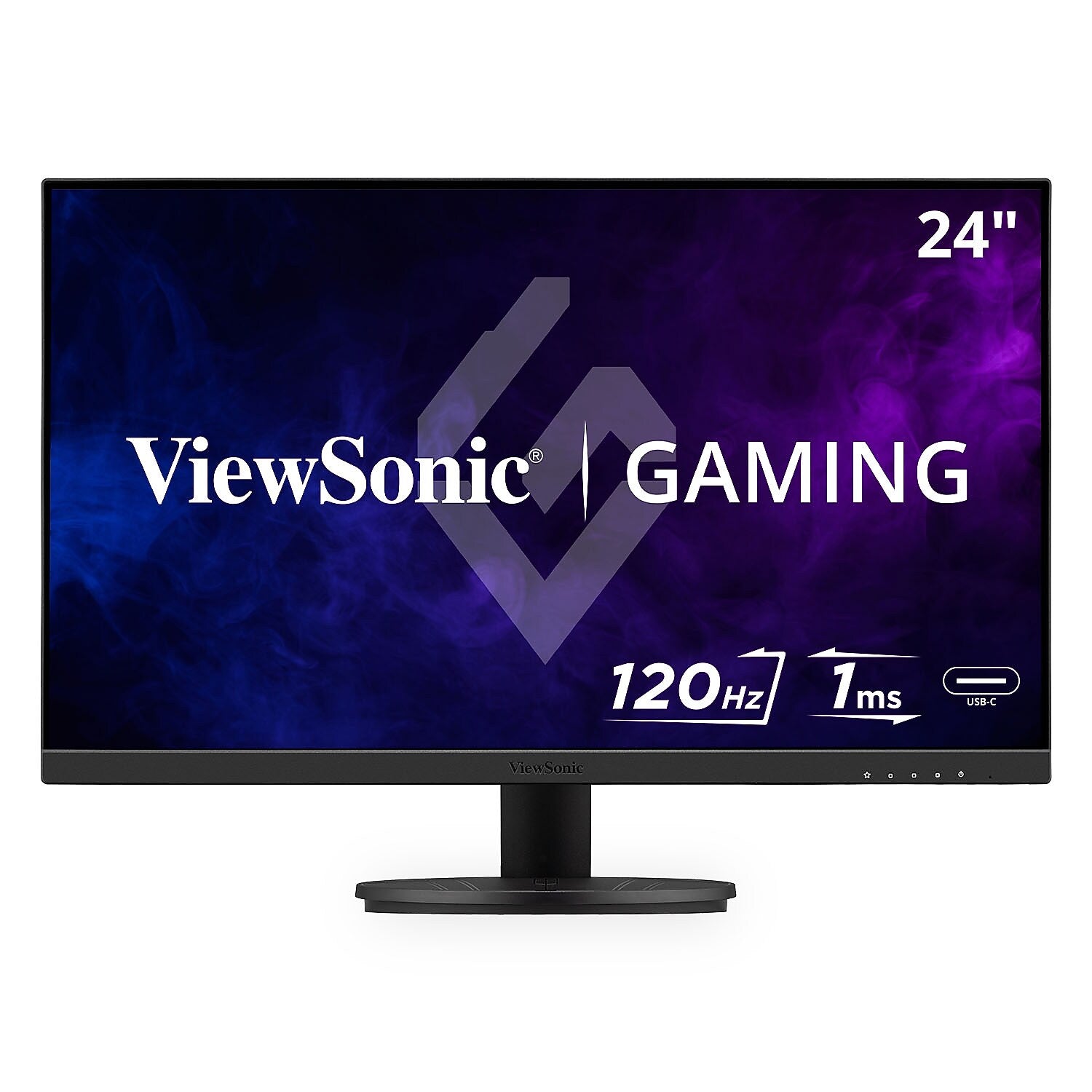 ViewSonic 24" 120Hz LED Gaming Monitor, Black (VX2416A)