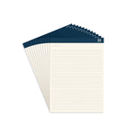 TRU RED™ Notepads, 8.5" x 14", Wide Ruled, Ivory, 50 Sheets/Pad, 12 Pads/Pack (TR58197)