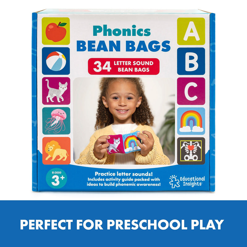 Educational Insights Phonics Bean Bags, 34/Set (3050)