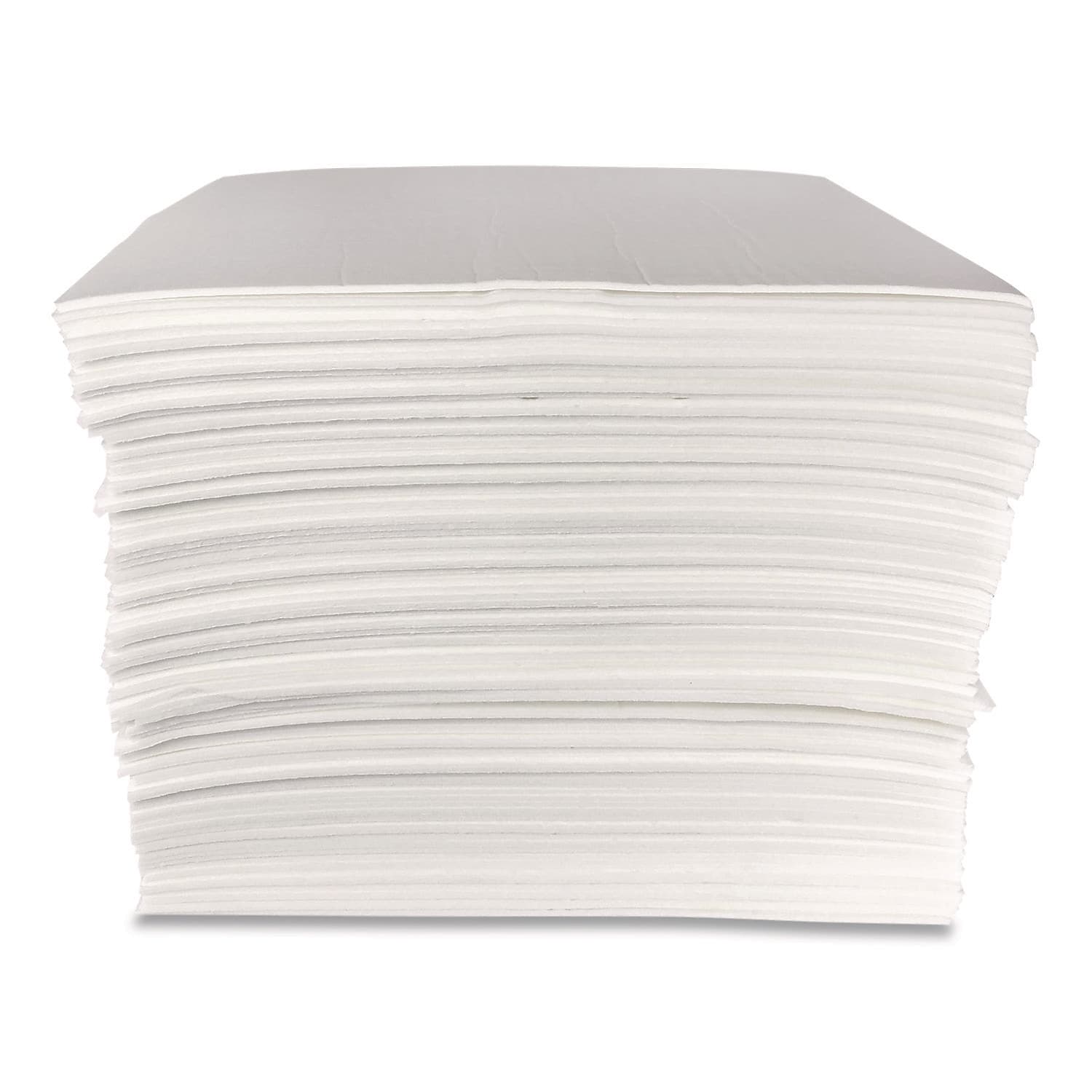 Quick Dam Mighty Mat Multipurpose Sorbent Pads, 16" x 18", Up to 18 Gallons, 100/Box (PUCH100-SP)