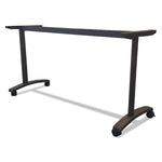 Valencia Series Training Table T-Leg Base, 58w x 19-3/4d, Black (ALEVA7476BK)