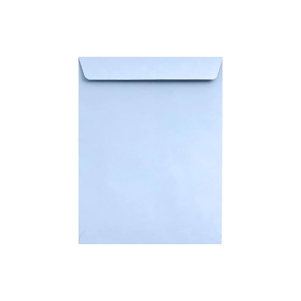 LUX Open End Envelopes, 10" x 13", Baby Blue, 50/Pack (EX4897-13-50)