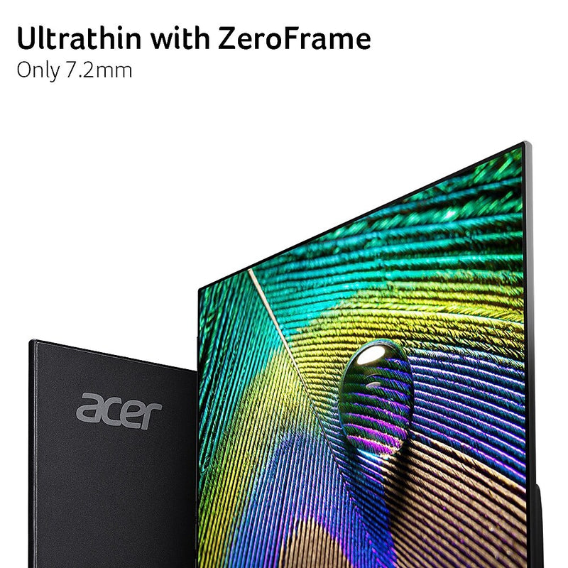 Acer 27" WQHD 100Hz LED Monitor, Black (SA272U EBIIP)