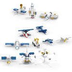 Contixo Aerospace Series Space Station Building Block Set, 573 Pieces/Set (CNXBK07)