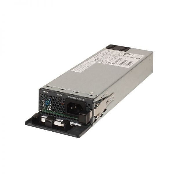 Cisco Catalyst 9300 350W Plug-in Module Platinum-Rated Power Supply, Gray/Black (PWR-C1-350WAC-P=)