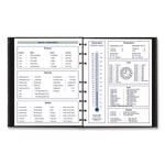 2026 Blueline Plan and Link 9.06" x 11" Weekly Planner, Faux Leather Cover, Black (REDC595081T)