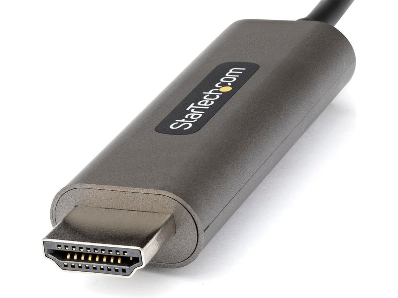 StarTech USB-C to HDMI Video Adapter Cable, 4K 60Hz, Male to Male, Space-Gray, USB Type-C HDMI 2.0b Converter (CDP2HDMM5MH)