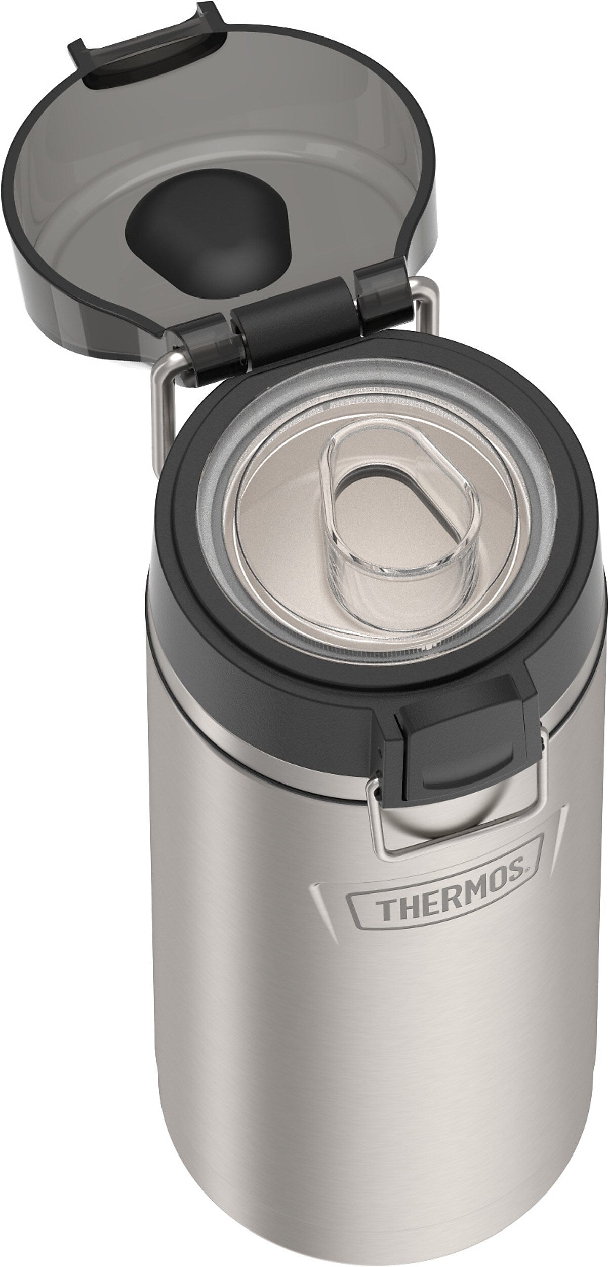 Thermos Icon Stainless Steel Vacuum Insulated Water Bottle, 18 oz., Matte Stainless (EAIS2502MS4)