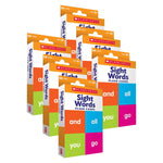 Scholastic Teaching Solutions Flash Cards, Sight Words, 6/Pack (SC-823358-6)