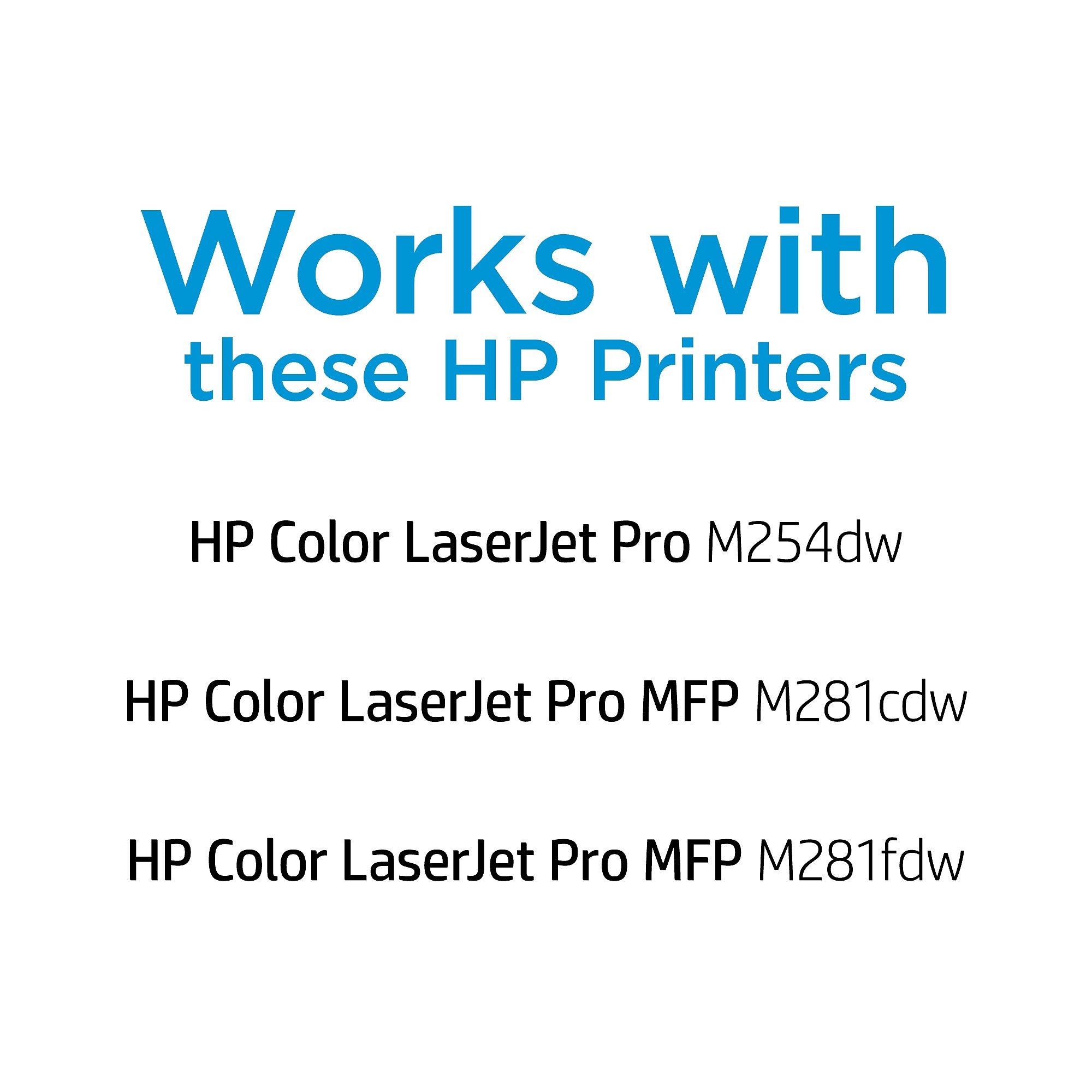 HP 202A Cyan Standard Yield Toner Cartridge, Prints Up to 1,300 pages (CF501A)