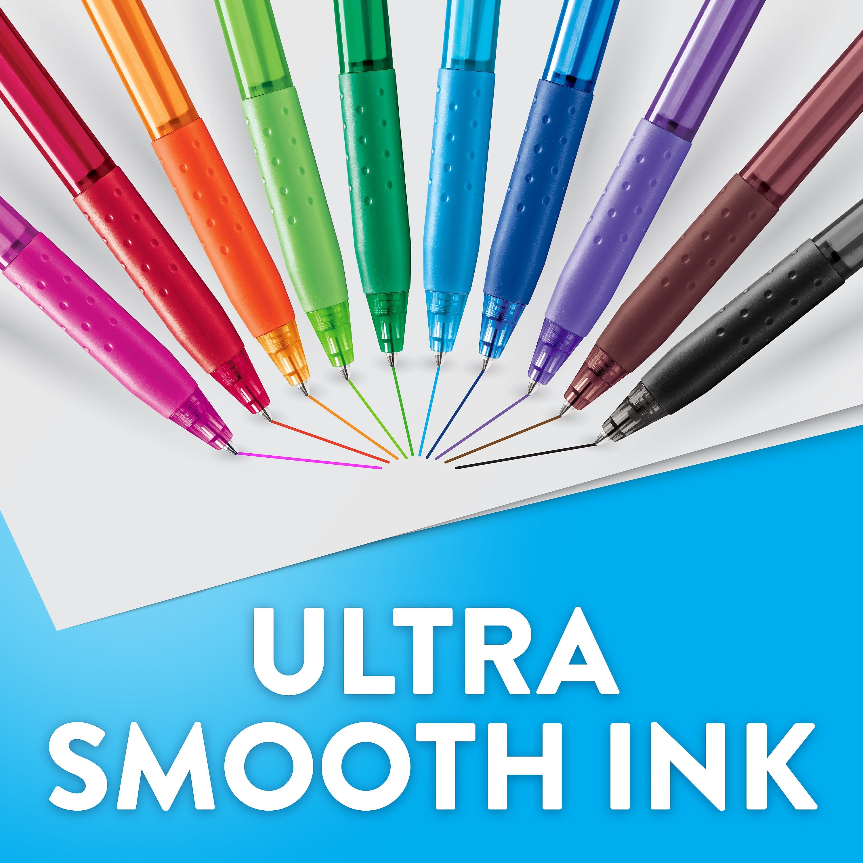Paper Mate InkJoy 300RT Retractable Ballpoint Pens, Medium Point, 1.0mm, Black Ink, 36/Pack (1921068/1951378)
