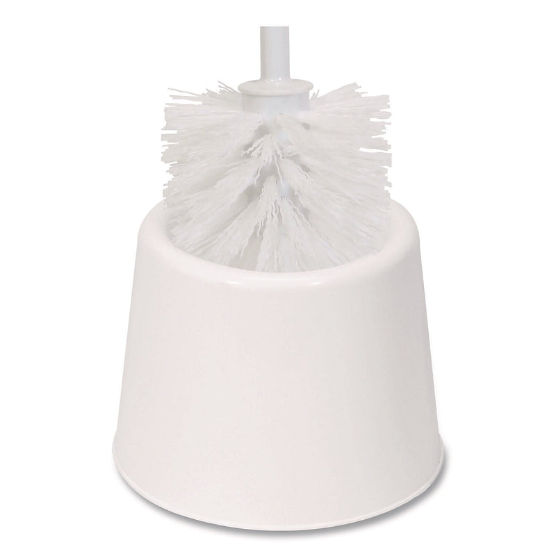 Boardwalk Caddy For Spiral Bowl Brush, White (96302-BWK)