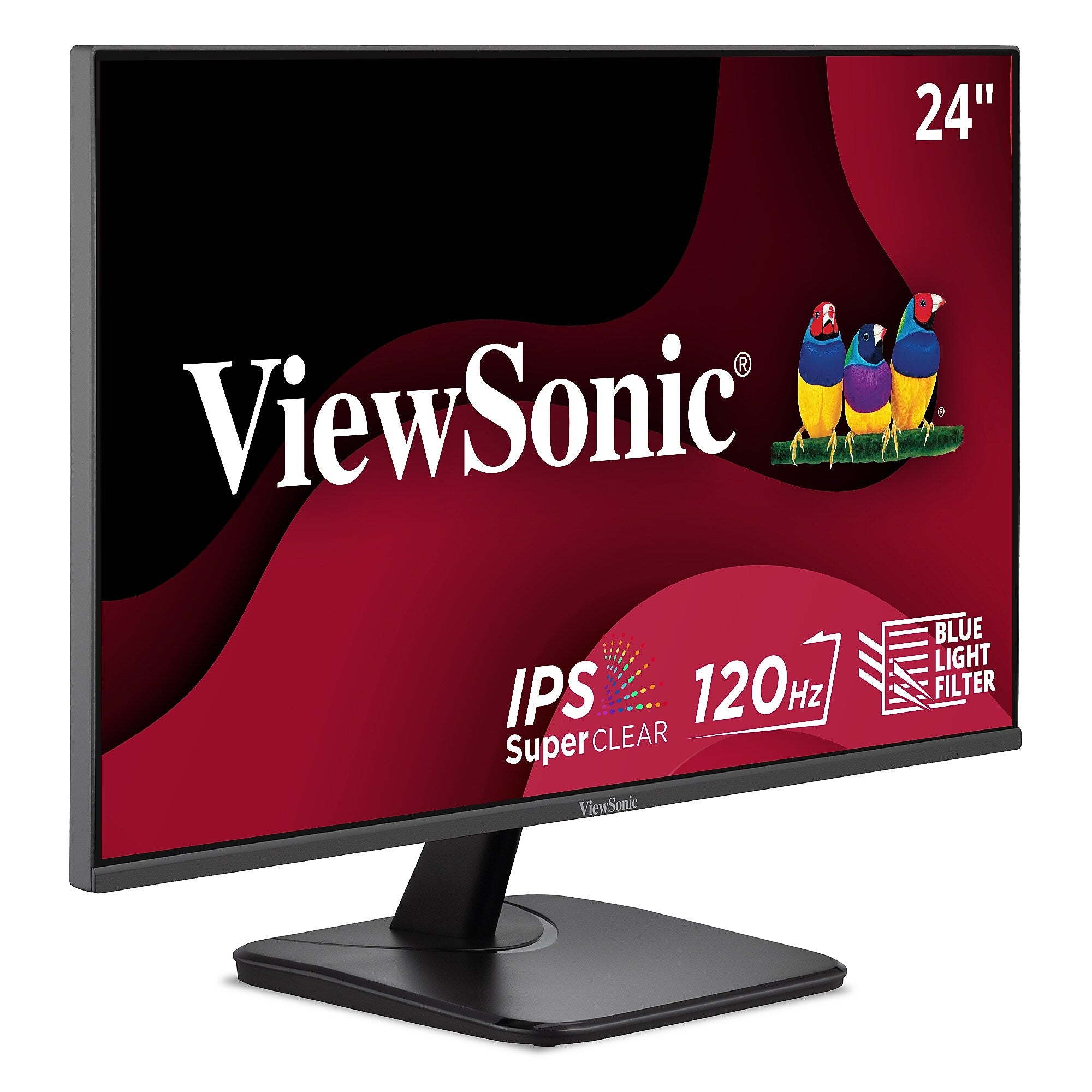 ViewSonic 24" 1080p 120Hz LED Monitor, Black (VA2456A-MHD)