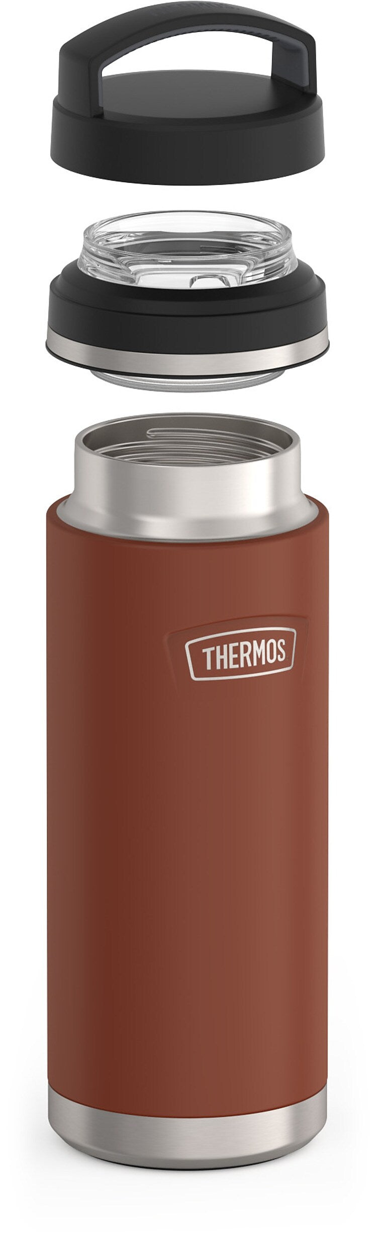 Thermos Icon Stainless Steel Vacuum Insulated Water Bottle, 32 oz., Saddle (EAIS2312SD4)