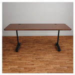 Valencia Series Training Table T-Leg Base, 58w x 19-3/4d, Black (ALEVA7476BK)