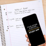 Five Star Brushy Moves 1-Subject Notebook, 8" x 10.5", Wide-Ruled, 80 Sheets (MEA930060F)