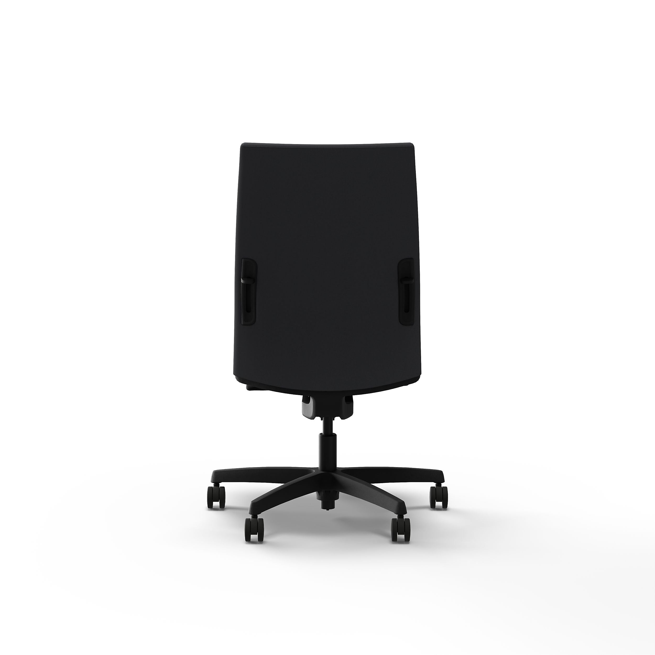 HON Ignition 2.0 Armless Vinyl Swivel Task Chair, Black (HIWMUL.Y1.N.H.SX23.AL.SB.T)