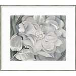 Amanti Art The White Calico Flower 1931 by Georgia O'Keeffe Wood Framed Wall Art Print, 41" x 36" (A42675530275)