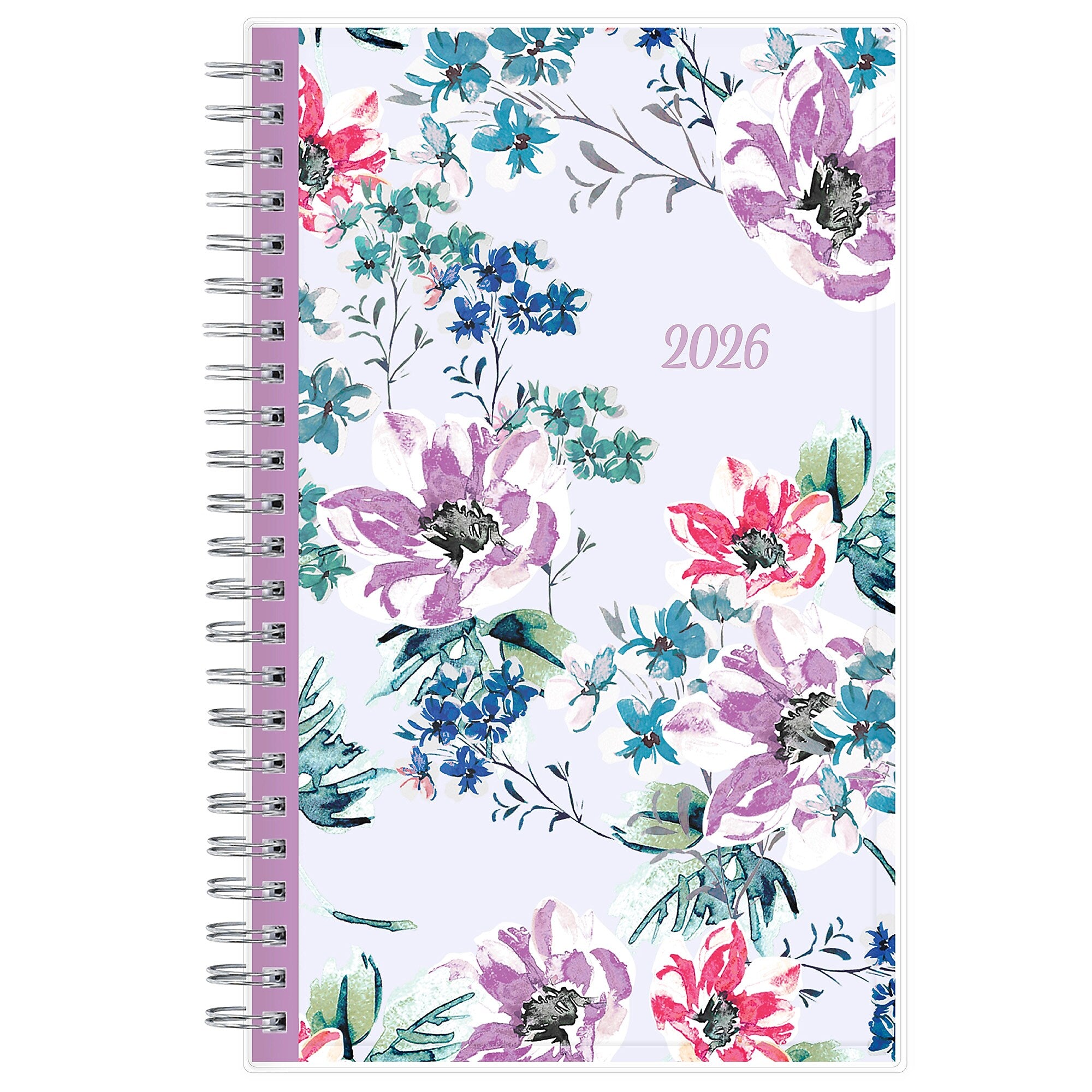 Planning Calendar BS Laila Poly CYO 5x8 RY26 Wkly/Mthly Safety Wirebound -