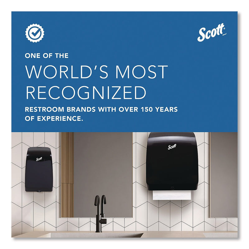 Scott Essential Recycled Hardwound Paper Towels, 1-Ply, 800 ft./Roll, 6 Rolls/Carton (56758)