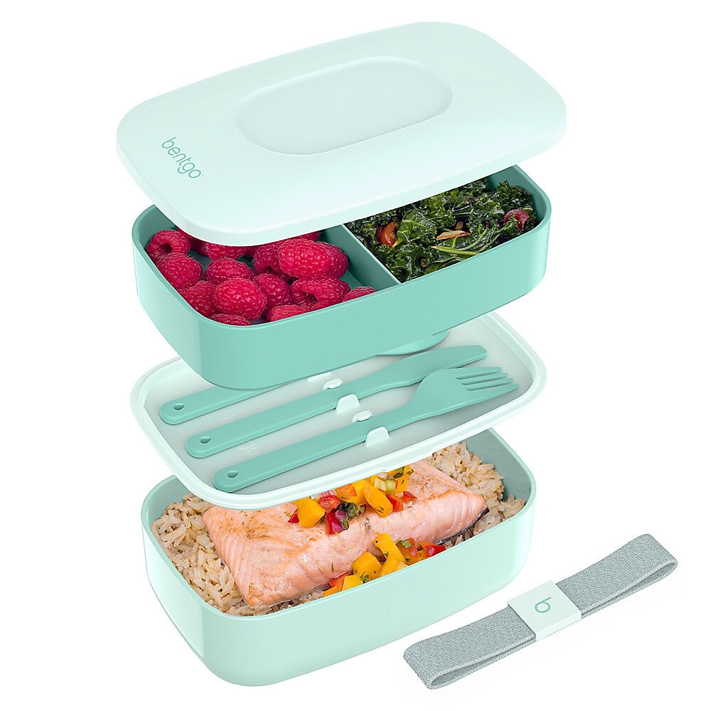 Bentgo Classic Bento Box, Coastal Aqua, 28 oz. (BENTGO-CA)