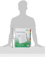 Avery Office Essentials Table 'n Tabs Index Tab, A-Z Index, Multicolor, 26 Tabs/Set (AVE11677)