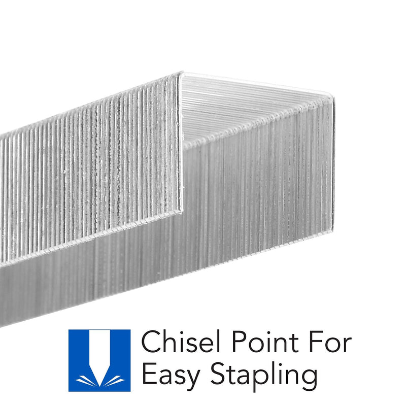 Swingline Optima High Capacity Staples, 0.38 Leg Length, 2500/Box (35550)