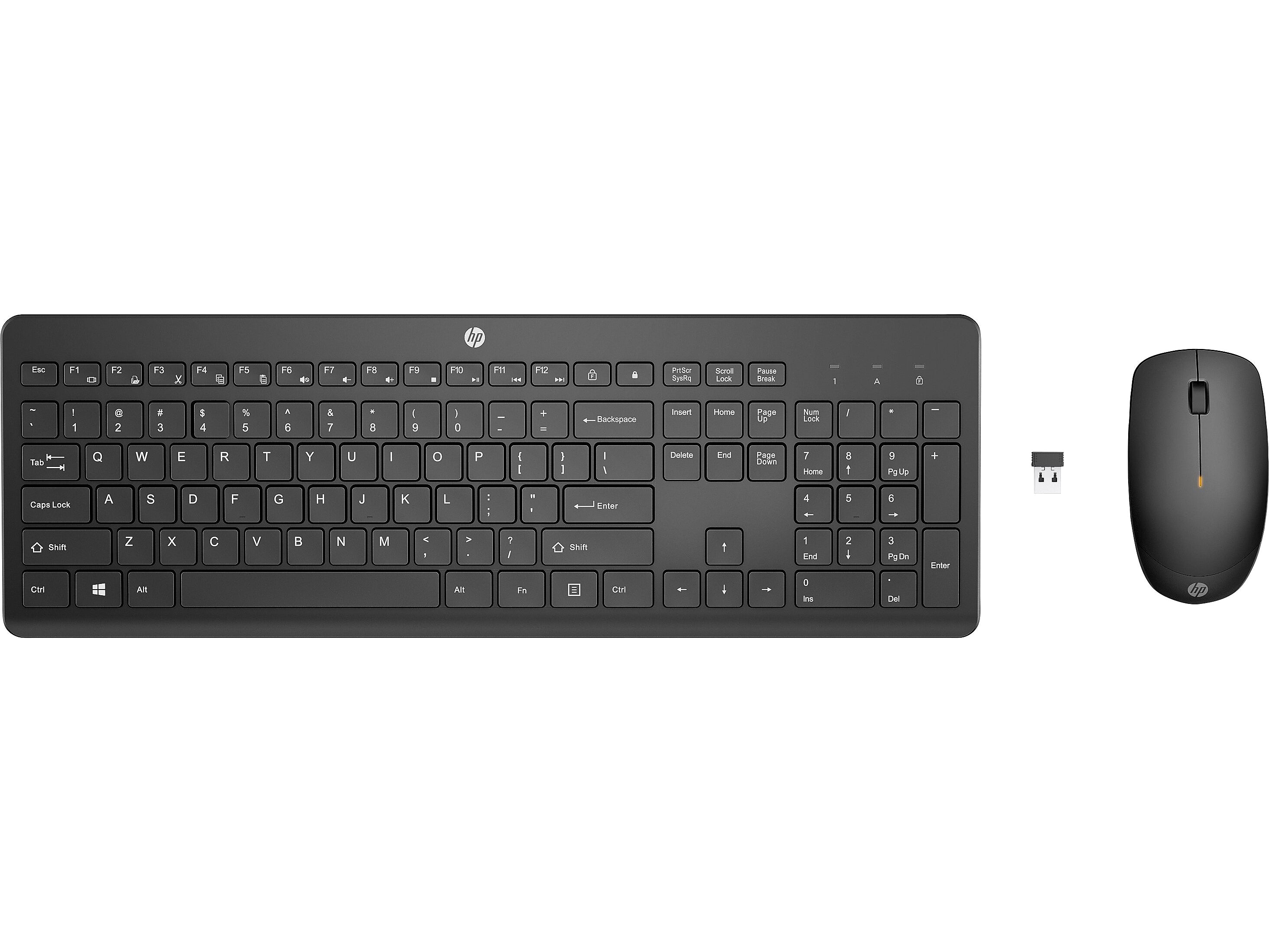 HP 235 Wireless Keyboard and Optical Mouse Combo, Black (1Y4D0UT#ABA)
