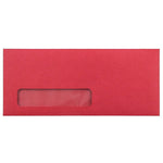 JAM Paper #10 Envelopes, 4 1/8" x 9 1/2", Red, 100/Pack (1531052d)