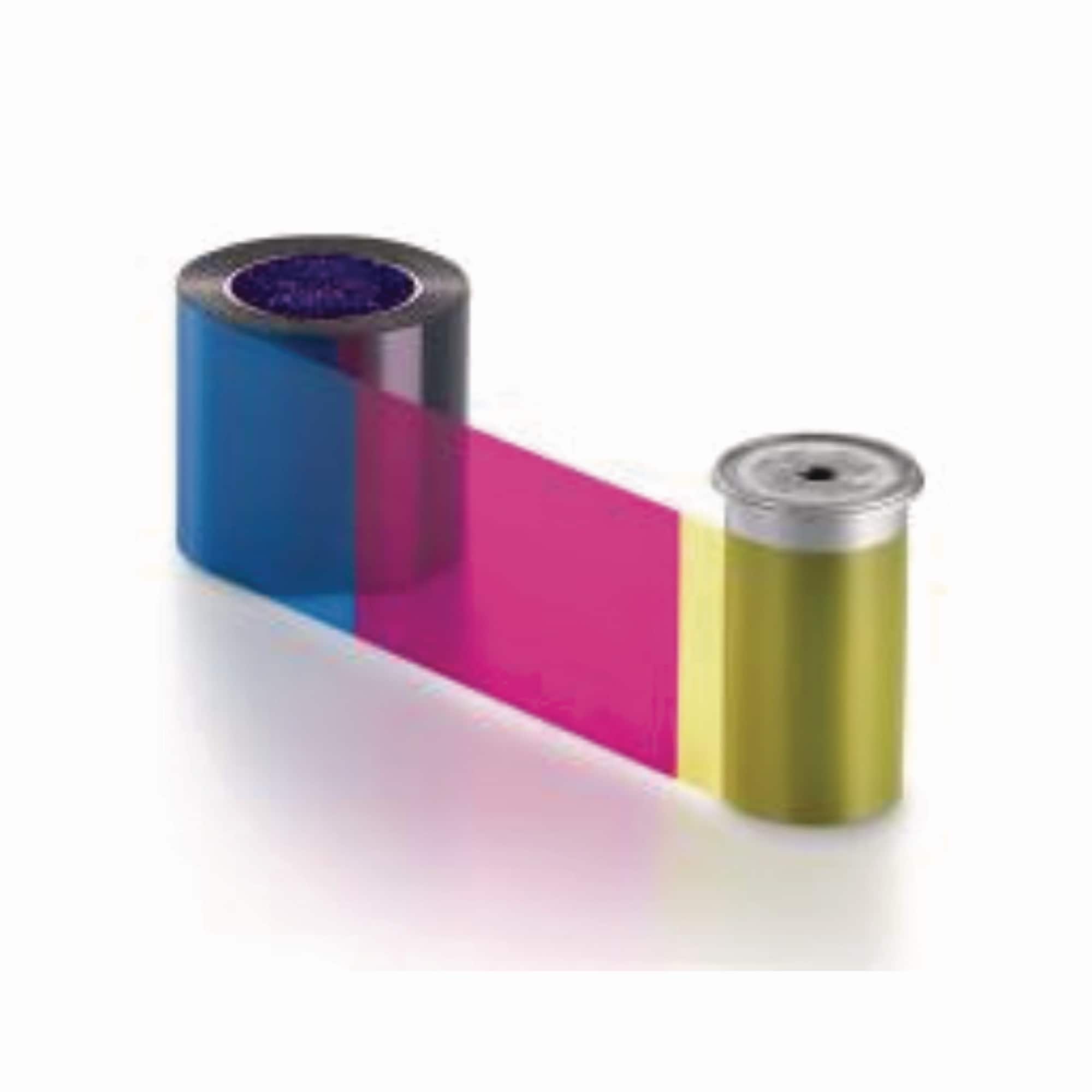 Datacard Entrust Full Color Ribbon Kit, Black/Cyan/Magenta/Yellow/Topcoat Protective Layer