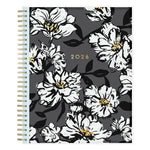 Planning Calendar BS Baccara Dark Poly CYO 8x10 RY26 Monthly Safety Wirebound -